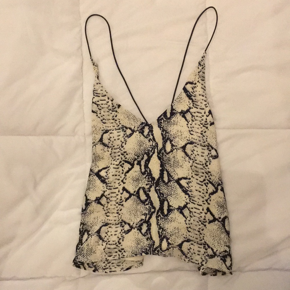 Reptile print Tobi Tank